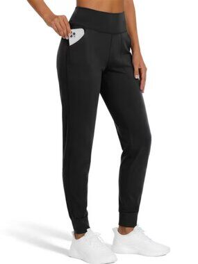 Rosvigor ✨ Yoga Women Joggers Athletic Pants Large Black NWT